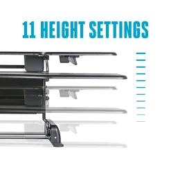 VariDesk ProPlus Manual Standing Desk Riser, 17-1/2