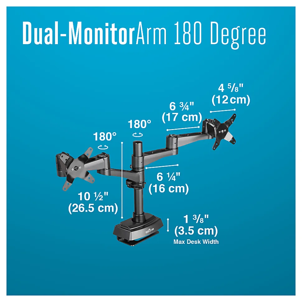 VARI 180° Dual-Monitor Arm