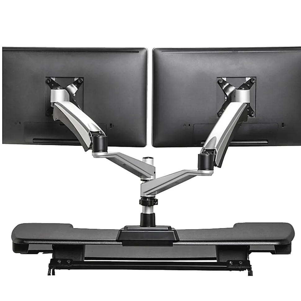 Vari Dual-Monitor Arm 360, Gray