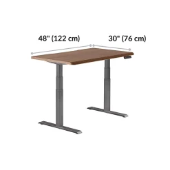 VARI Electric Standing Desk With ComfortEdge, 48