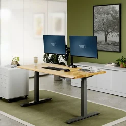 VARI Electric Standing Desk With ComfortEdge, 60