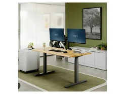 VARI Electric Standing Desk With ComfortEdge, 60