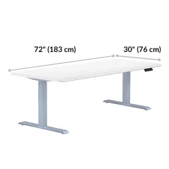 VARI Electric Standing Desk With ComfortEdge, 72