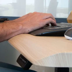 VARI Electric Standing Desk With ComfortEdge, 60