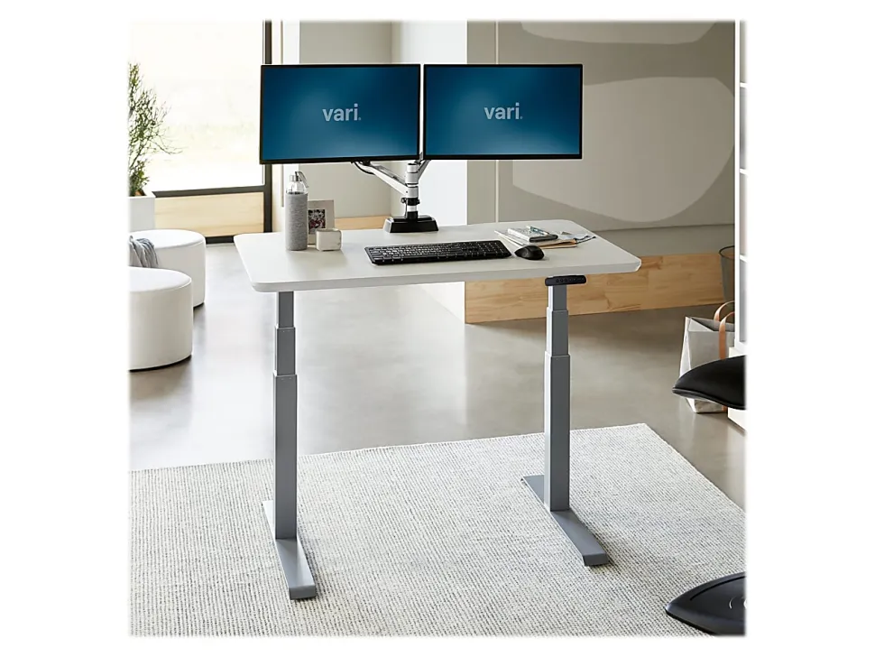 Vari Electric 48"W Standing Desk, White