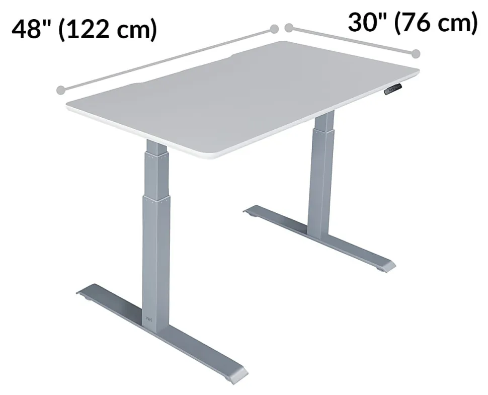 Vari Electric 48"W Standing Desk, White