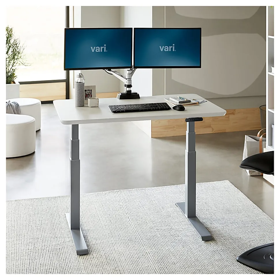 Vari Electric 48"W Standing Desk, White
