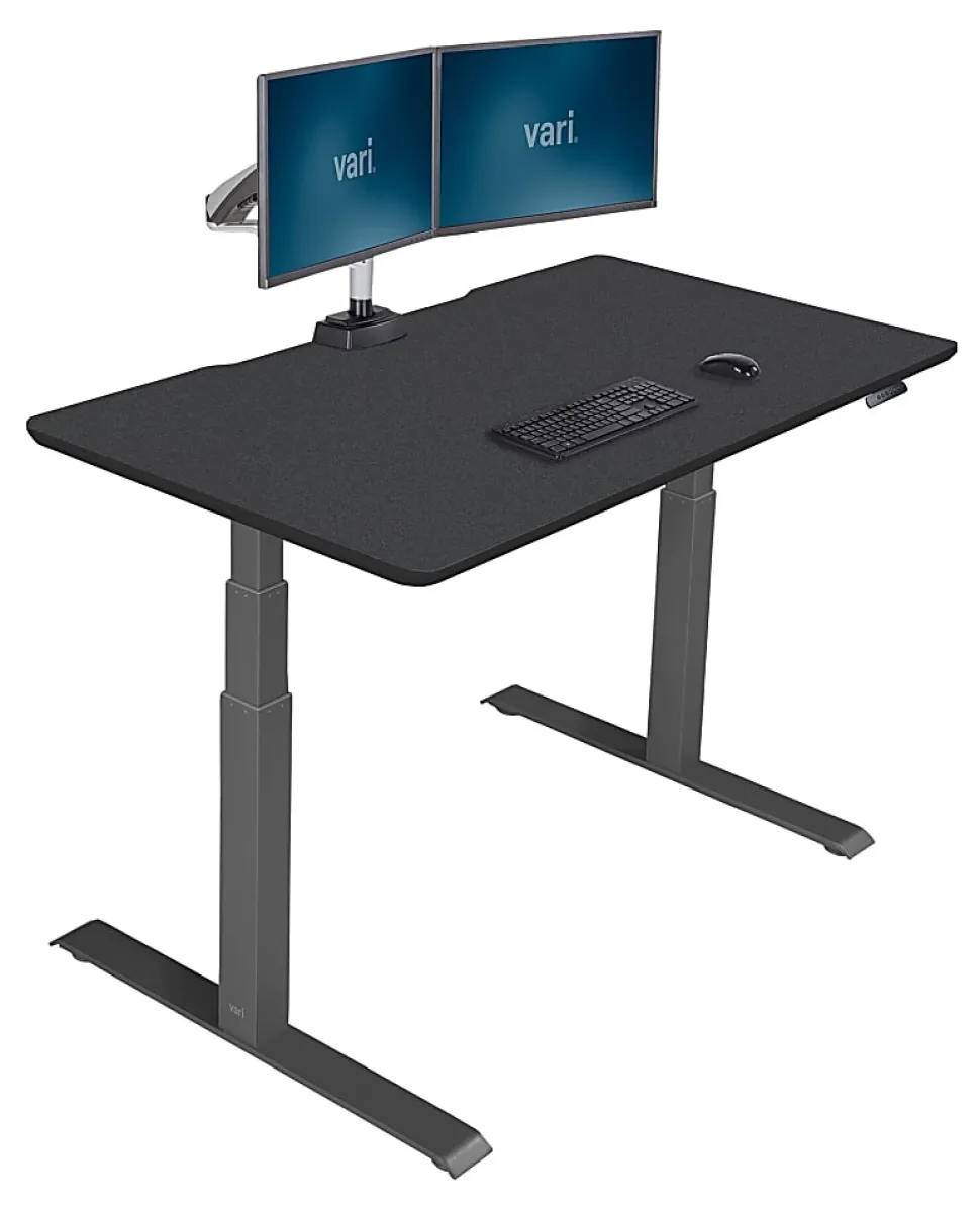 Vari Electric 60"W Standing Desk, Black