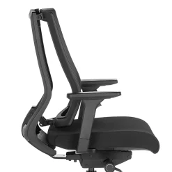 VARI Ergonomic Nylon High-Back Task Chair, Black