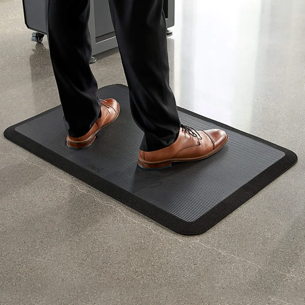 VARI Nonslip Standing Mat, 22" x 34", Black