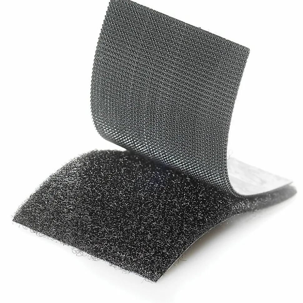 VELCRO® Brand Industrial Strength Velcro Self Stick Tape, 10"W x 1', Black