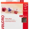 VELCRO® Brand STICKY BACK® Fastener Roll, 3/4" x 15', White, Total Qty 1