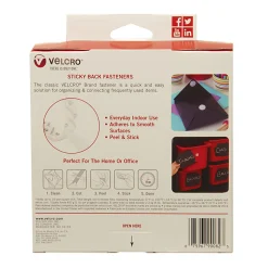VELCRO® Brand STICKY BACK® Fastener Roll, 3/4