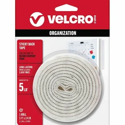 VELCRO® Brand Sticky Back Fastener Tape Roll, 3/4