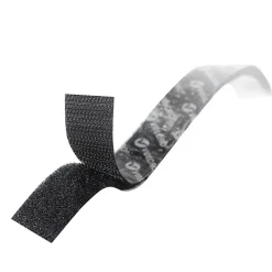 VELCRO® Brand STICKY BACK® Fasteners, 3/4" x 15', Black