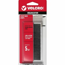 VELCRO Brand Sticky Back Strips, 3/4