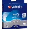 Verbatim® BD-R 25GB 16X Disc Spindle, Box Of 10