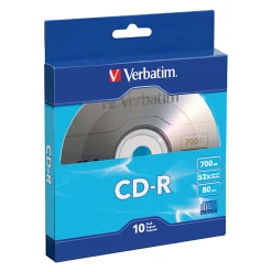 Verbatim® CD-R Bulk Box, Pack Of 10