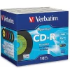 Verbatim CD-R 80min 52X with Digital Vinyl Surface - 10pk Slim Case - 700MB - 10 Pack