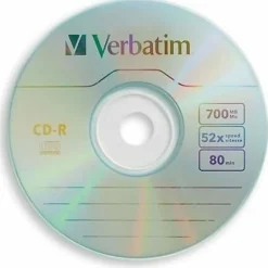 Verbatim® CD-R Spindle, 700MB, Pack of 50