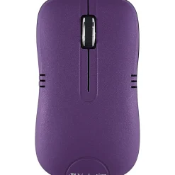 Verbatim Commuter Series Cordless Optical Computer Mouse, Matte Purple, 99781