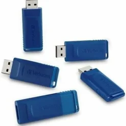 Verbatim 8GB USB Flash Drive, Pack of 5