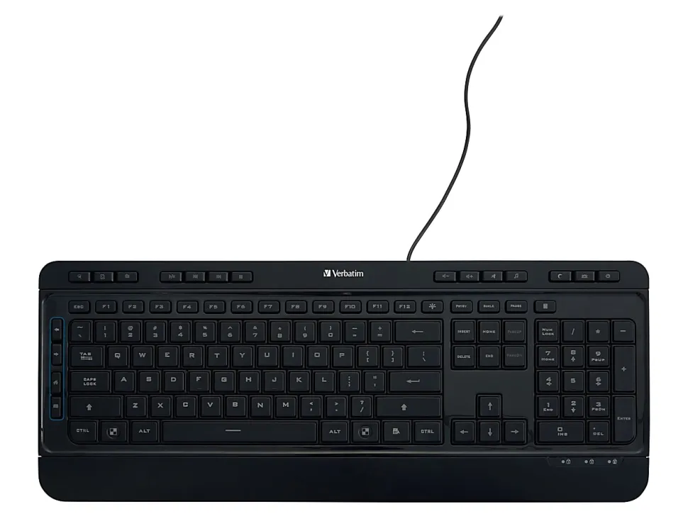 Verbatim Illuminated - Keyboard - backlit - USB