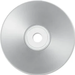 Verbatim® Inkjet-Printable CD-R Disc Spindle, Silver, Pack Of 100