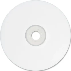 Verbatim® Inkjet-Printable CD-R Disc Spindle, White, Pack Of 25