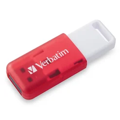 Verbatim® SeaGlass USB 2.0 Flash Drives, 64GB, Assorted Colors, Pack Of 2