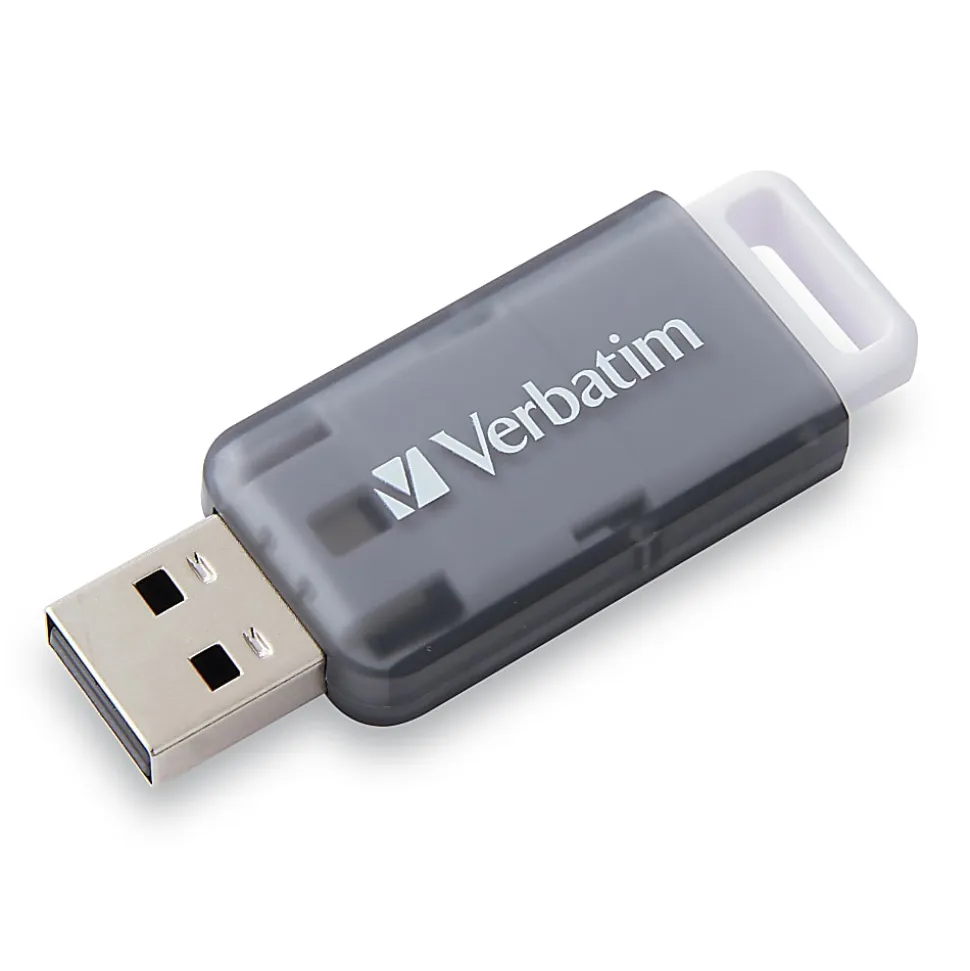 Verbatim® SeaGlass USB 2.0 Flash Drives, 32GB, Assorted Colors, Pack Of 3