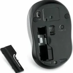 Verbatim Silent Wireless Blue LED Mouse - Graphite - Blue LED/Optical - Wireless - Radio Frequency - Graphite - 99769
