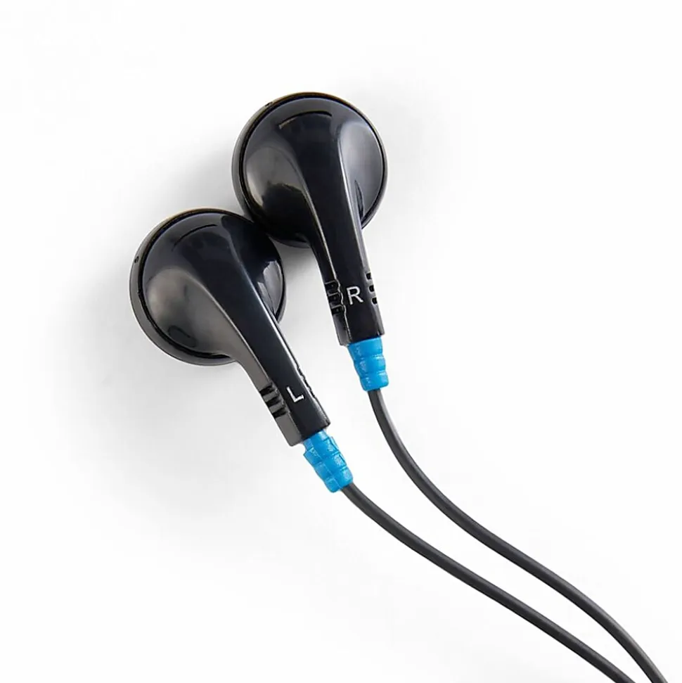 Verbatim Stereo Earphones - Stereo - Black - Mini-phone - Wired - Earbud - Binaural