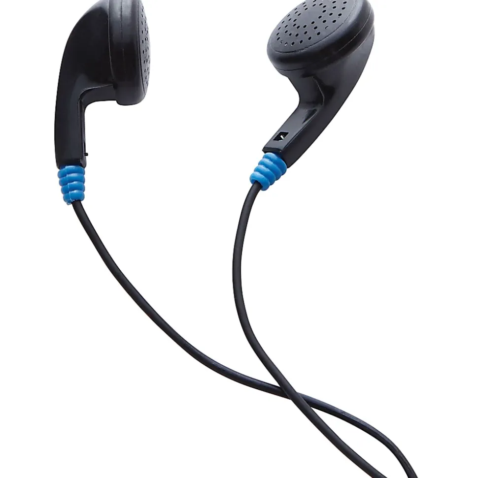 Verbatim Stereo Earphones - Stereo - Black - Mini-phone - Wired - Earbud - Binaural