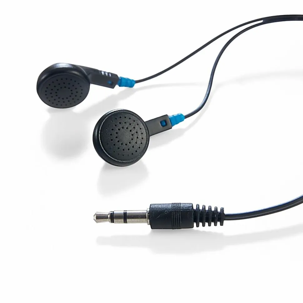 Verbatim Stereo Earphones - Stereo - Black - Mini-phone - Wired - Earbud - Binaural