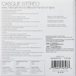 Verbatim Stereo Headset with Microphone and In-Line Remote - Stereo - USB Type A - Wired - 32 Ohm - 20 Hz to 20 kHz - 70723