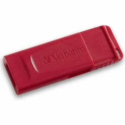 Verbatim Store 'n' Go USB Flash Drives - 16 GB - USB 2.0 - Red - Lifetime Warranty - 4 / Carton