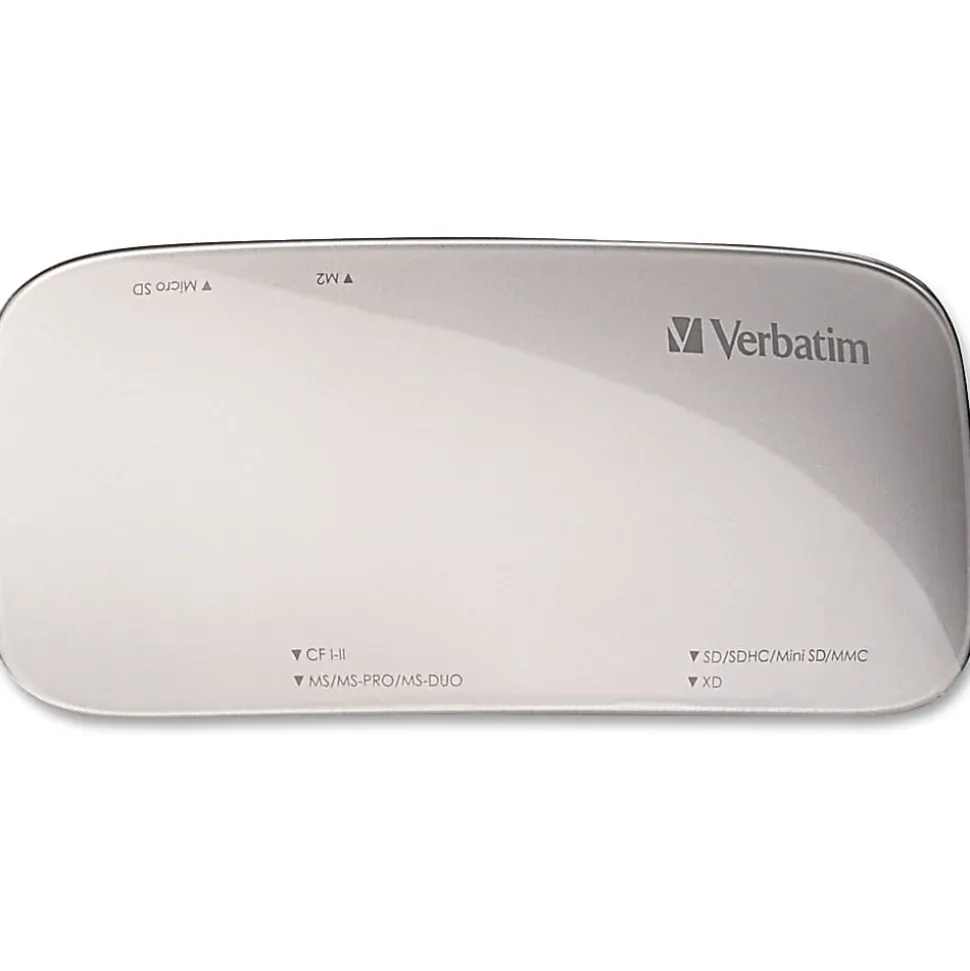 Verbatim Universal Card Reader, USB 3.0 - Silver