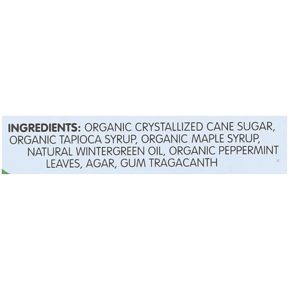VerMints Organic Breath Mints, Wintermint, 1.41 Oz, Total Qty 6