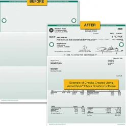 VersaCheck Security Business Check Refills, Form #1000, Business Voucher, Blue Prestige, 250 Sheets, Download/Product Key