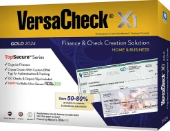VersaCheck X1 Gold, 2024, For Windows®, CD/Product Key