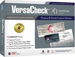 VersaCheck® X1 INKcrypt Platinum Software, 2023, Windows® 8.1/10/11, Disc/Product Key
