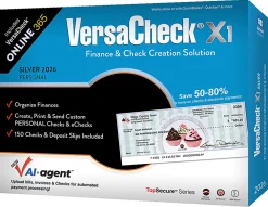 VersaCheck X1 Silver 2026 + VersaCheck ONLINE Silver Bundle, 1-Year Subscription, PC, Download