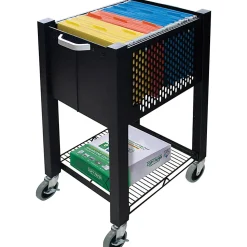 Vertiflex® SmartWorx Sidekick Steel File Cart, 27 3/4