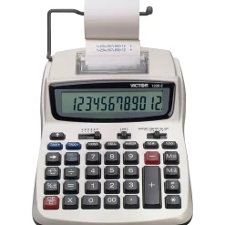 Victor® 1208-2 Compact Commercial Printing Calculator