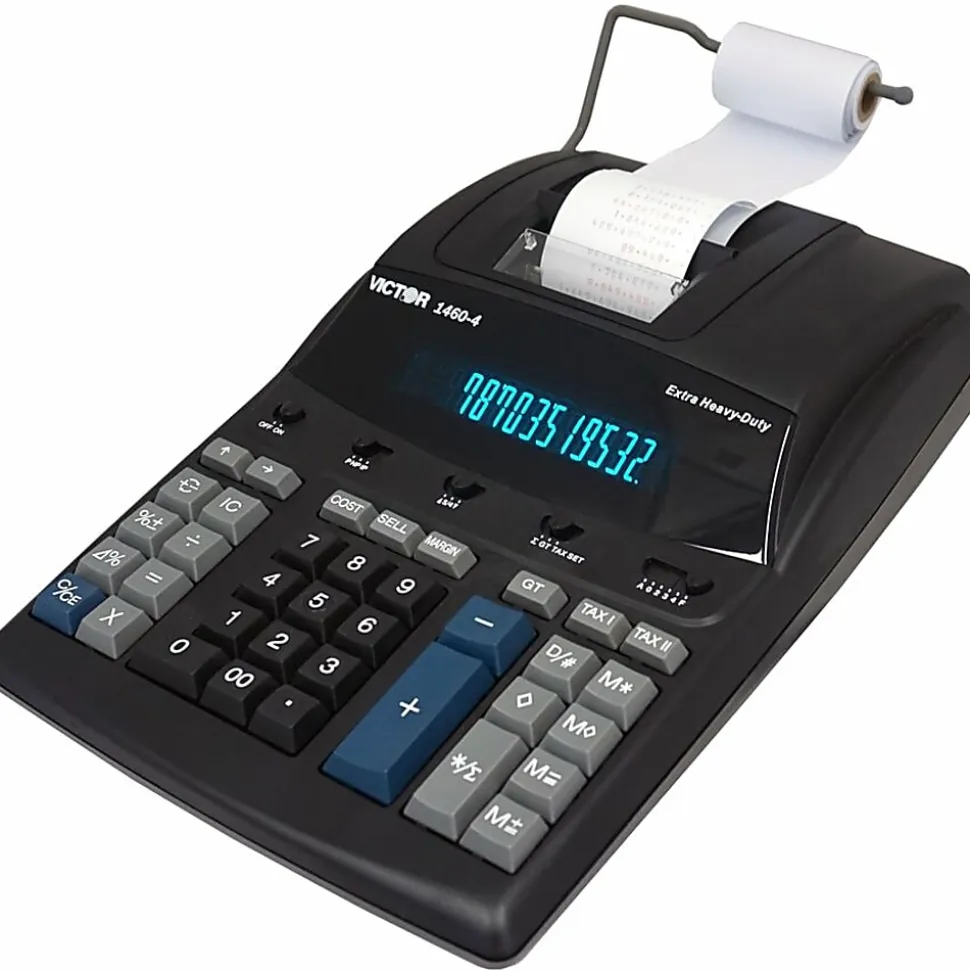 Victor® 1460-4 Extra Heavy-Duty Commercial Printing Calculator