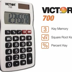 Victor® 700 Handheld Pocket Calculator