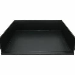 Victor® Midnight Black Collection Stacking Letter Tray