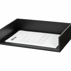 Victor® Midnight Black Collection Stacking Letter Tray