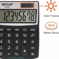 Victor 1000 Mini Desktop Calculator